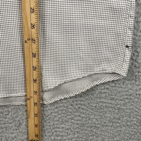 Kenneth Roberts Button Up Shirt Men's Large Geometric Pattern Causal Formal New - Picture 11 of 12